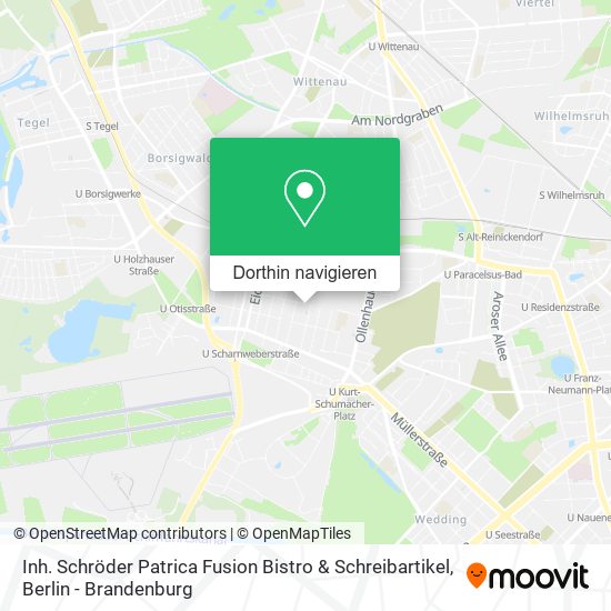 Inh. Schröder Patrica Fusion Bistro & Schreibartikel Karte