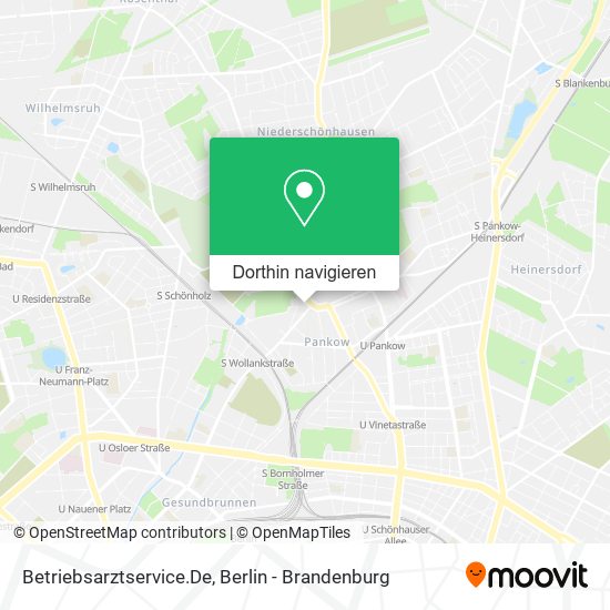 Betriebsarztservice.De Karte