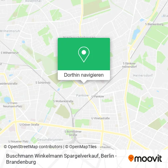 Buschmann Winkelmann Spargelverkauf Karte