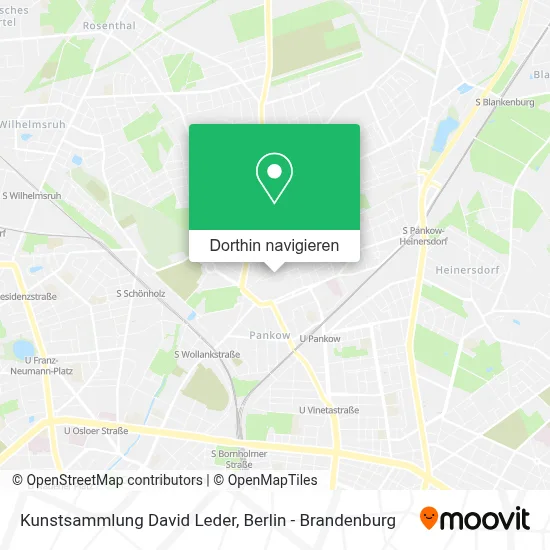 Kunstsammlung David Leder Karte