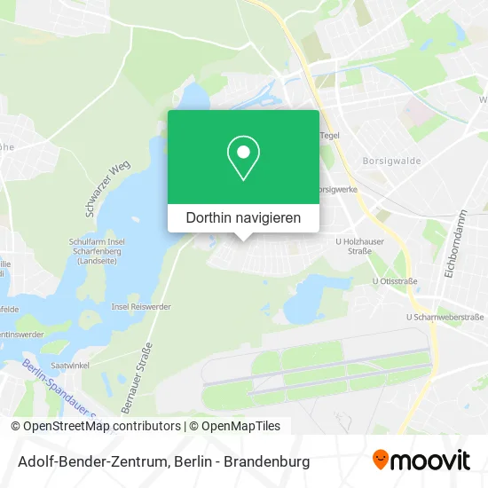 Adolf-Bender-Zentrum Karte