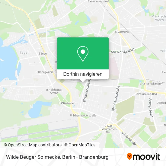 Wilde Beuger Solmecke Karte