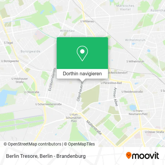 Berlin Tresore Karte