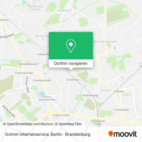 Grimm Internetservice Karte