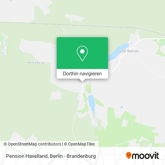 Pension Havelland Karte