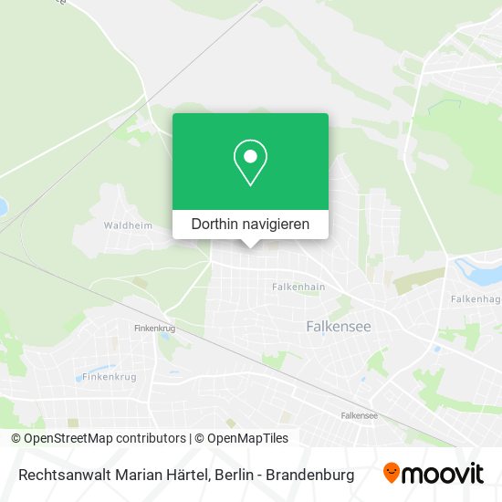 Rechtsanwalt Marian Härtel Karte