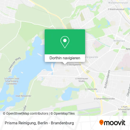 Prisma Reinigung Karte