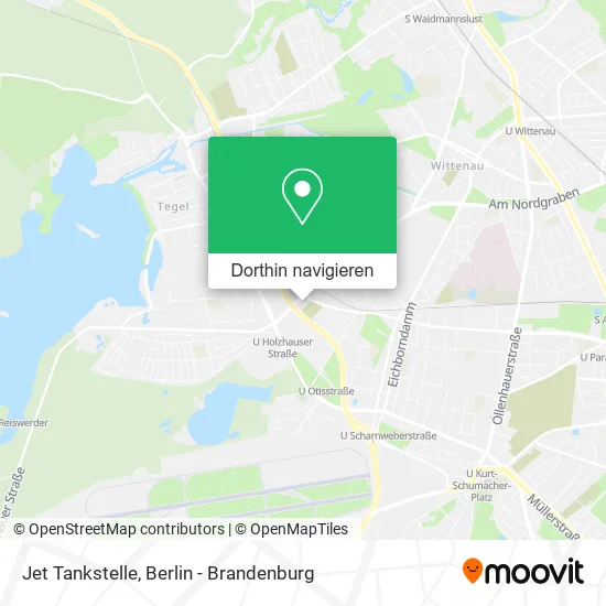 Jet Tankstelle Karte