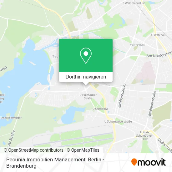 Pecunia Immobilien Management Karte