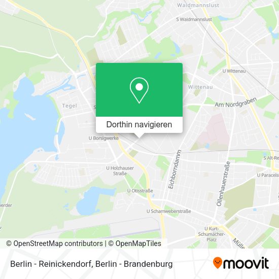 Berlin - Reinickendorf Karte