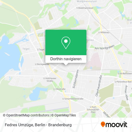 Fedres Umzüge Karte
