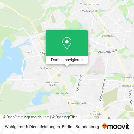 Wohlgemuth Dienstleistungen Karte