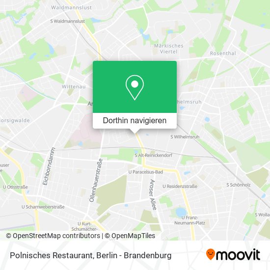 Polnisches Restaurant Karte