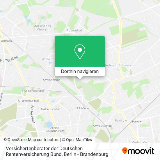 Versichertenberater der Deutschen Rentenversicherung Bund Karte
