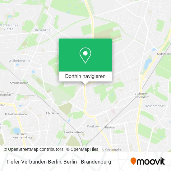 Tiefer Verbunden Berlin Karte