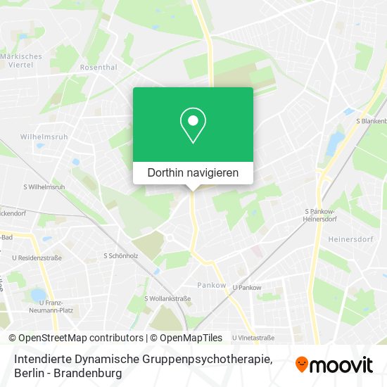 Intendierte Dynamische Gruppenpsychotherapie Karte