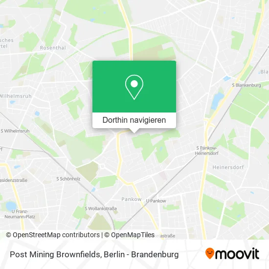 Post Mining Brownfields Karte