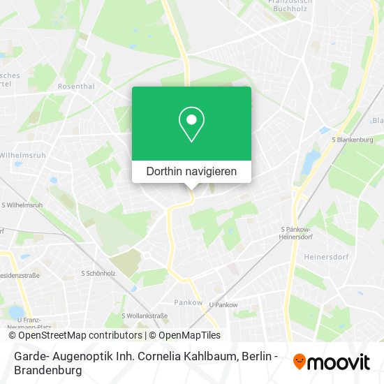 Garde- Augenoptik Inh. Cornelia Kahlbaum Karte