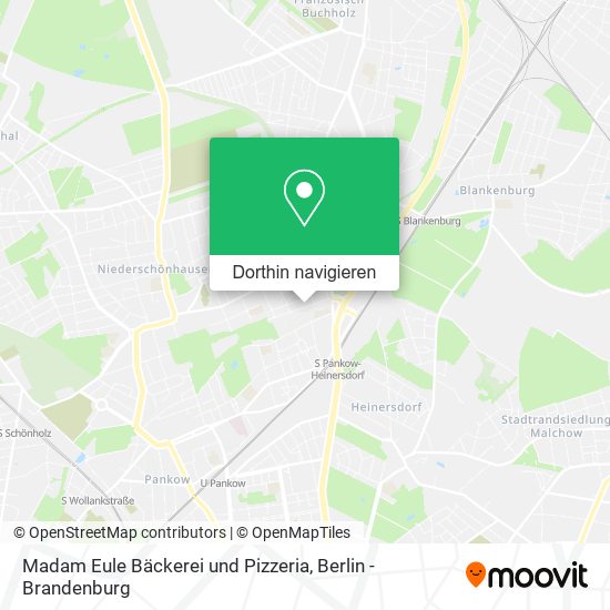 Madam Eule Bäckerei und Pizzeria Karte