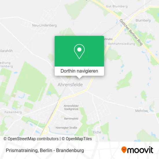 Prismatraining Karte