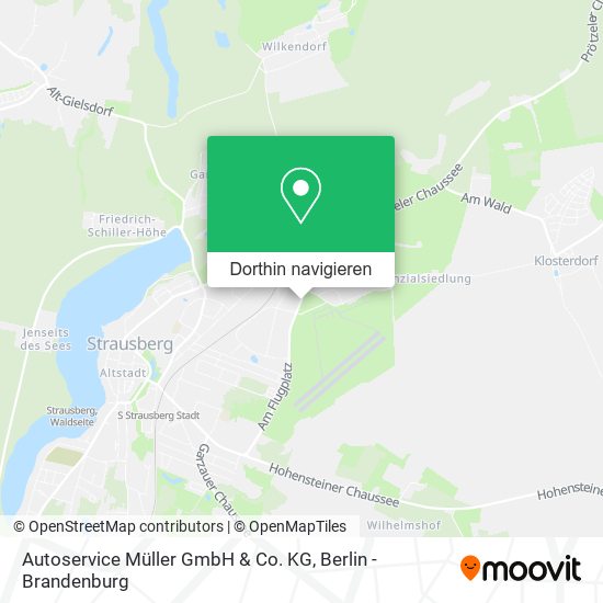 Autoservice Müller GmbH & Co. KG Karte