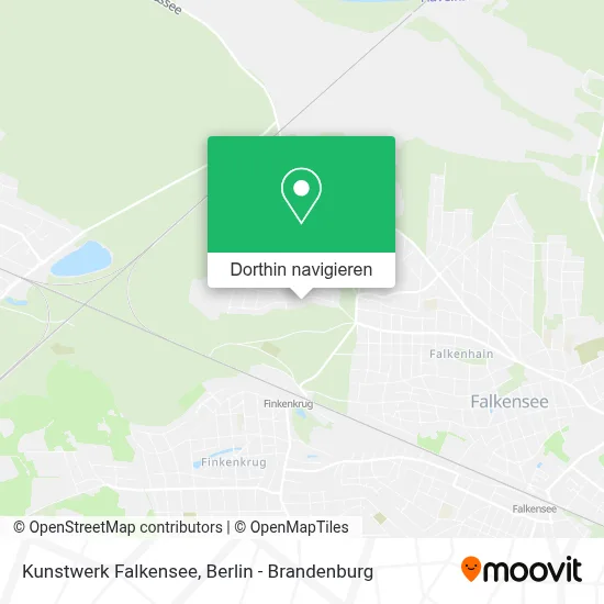 Kunstwerk Falkensee Karte