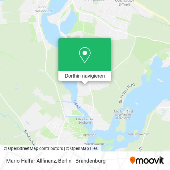 Mario Halfar Allfinanz Karte