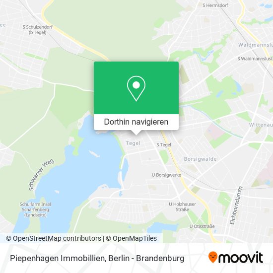 Piepenhagen Immobillien Karte