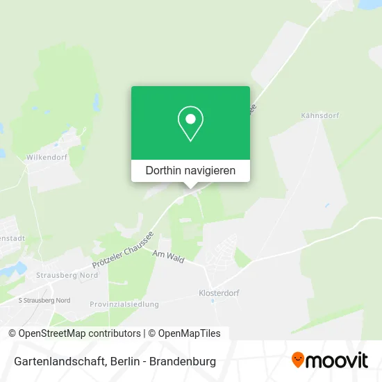 Gartenlandschaft Karte