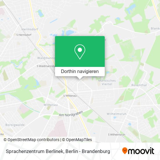 Sprachenzentrum Berlinek Karte