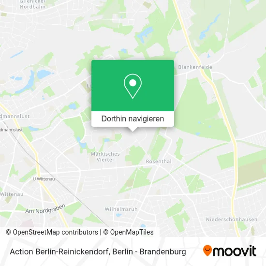 Action Berlin-Reinickendorf Karte
