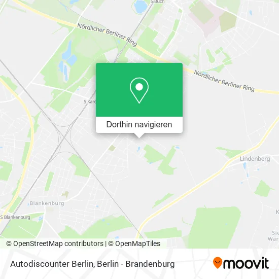 Autodiscounter Berlin Karte