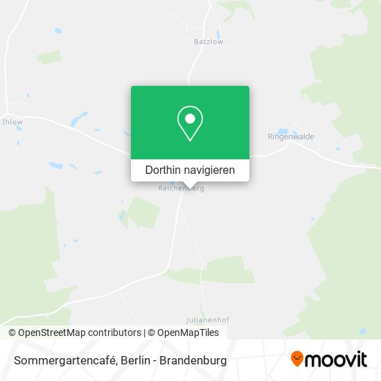 Sommergartencafé Karte