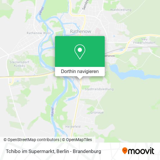 Tchibo im Supermarkt Karte