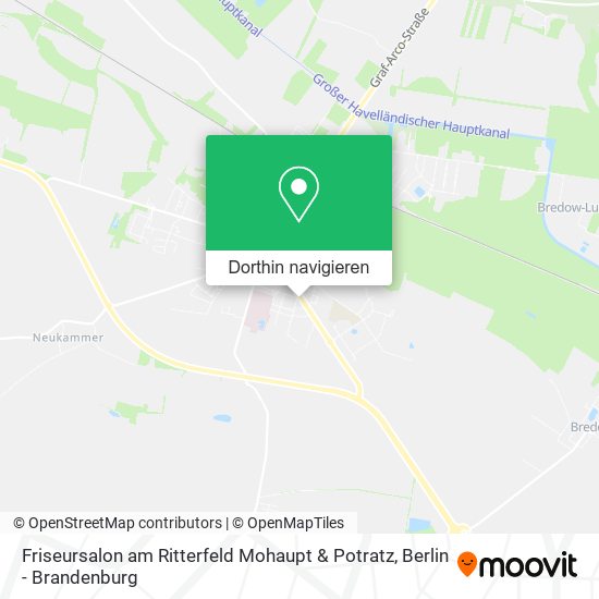 Friseursalon am Ritterfeld Mohaupt & Potratz Karte