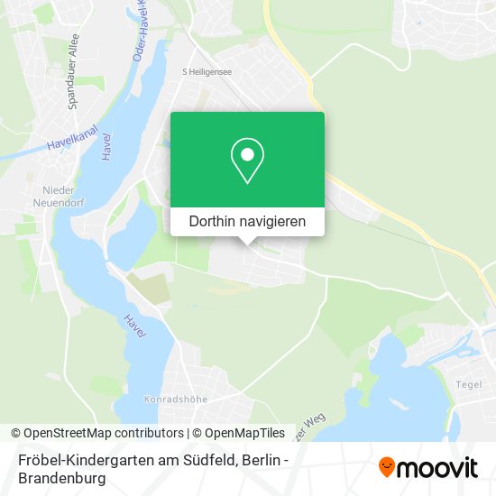 Fröbel-Kindergarten am Südfeld Karte