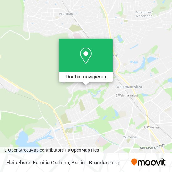 Fleischerei Familie Geduhn Karte