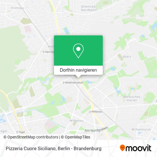 Pizzeria Cuore Siciliano Karte