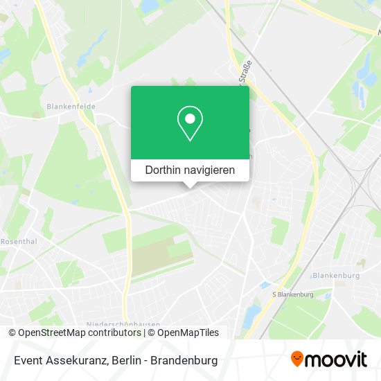 Event Assekuranz Karte