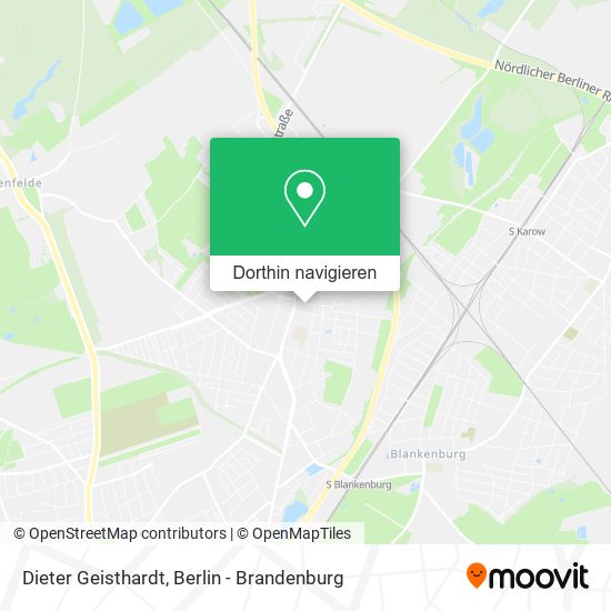 Dieter Geisthardt Karte