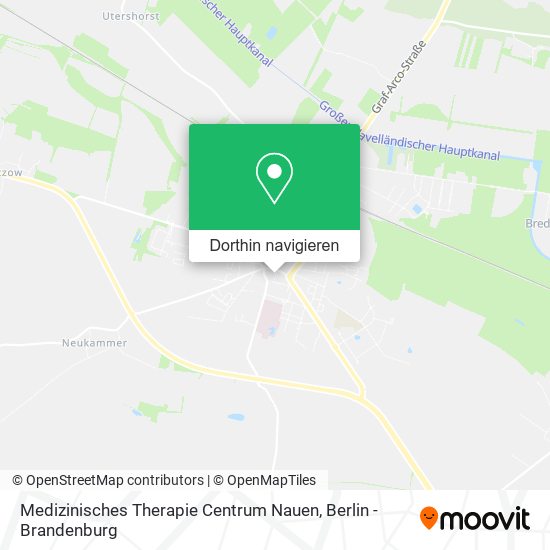 Medizinisches Therapie Centrum Nauen Karte