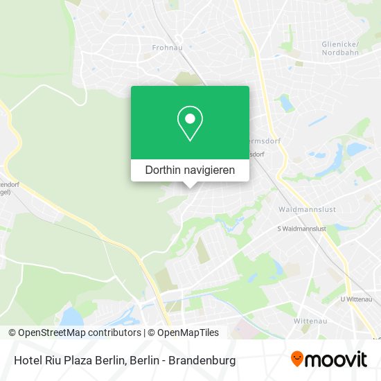 Hotel Riu Plaza Berlin Karte