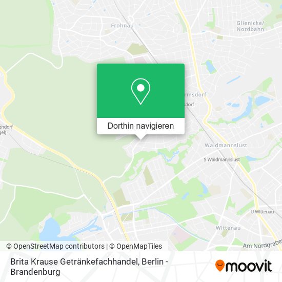 Brita Krause Getränkefachhandel Karte