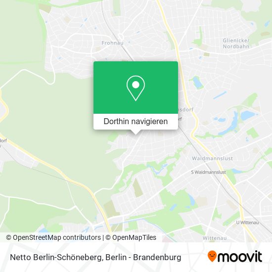 Netto Berlin-Schöneberg Karte