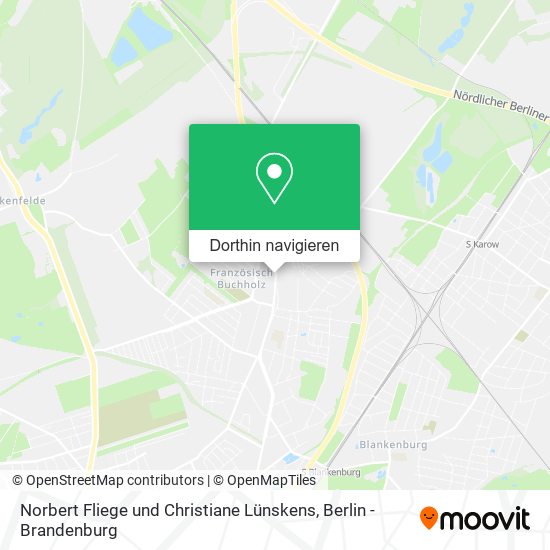 Norbert Fliege und Christiane Lünskens Karte