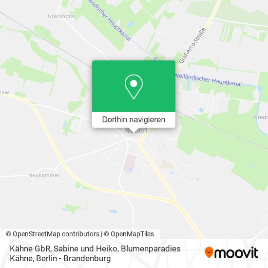 Kähne GbR, Sabine und Heiko, Blumenparadies Kähne Karte