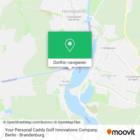 Your Personal Caddy Golf Innovations Company Karte