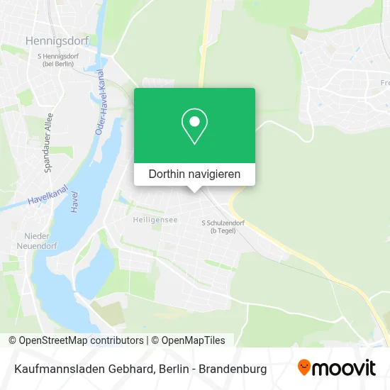 Kaufmannsladen Gebhard Karte