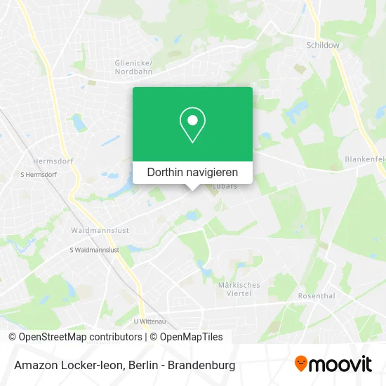 Amazon Locker-Ieon Karte