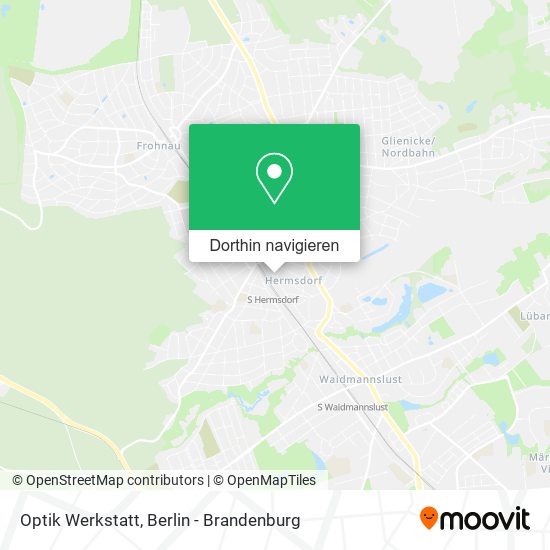 Optik Werkstatt Karte